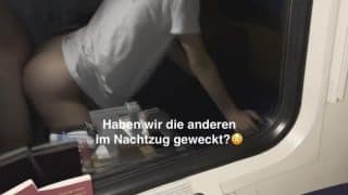 (sexyMundM) Im Nachtzug abgefickt & angespritzt worden