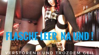 Marie-Saint – Verstörend und Geil!! In der Bar muss die Flasche herhalten