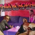 SophiaBlackFoxx - Sophia und Sophie - Versaute Muschis teilen sich den Kerl!