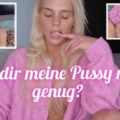 ShyJulie: Wie nahe möchtest du meine Pussy sehen?