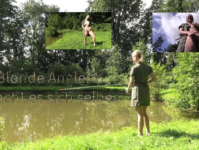 Solofick am Angelsee mit blonde-hexe