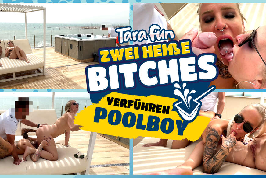 Gegen unsere Lust hatte der Poolboy keine Chance @ TARA-FUN