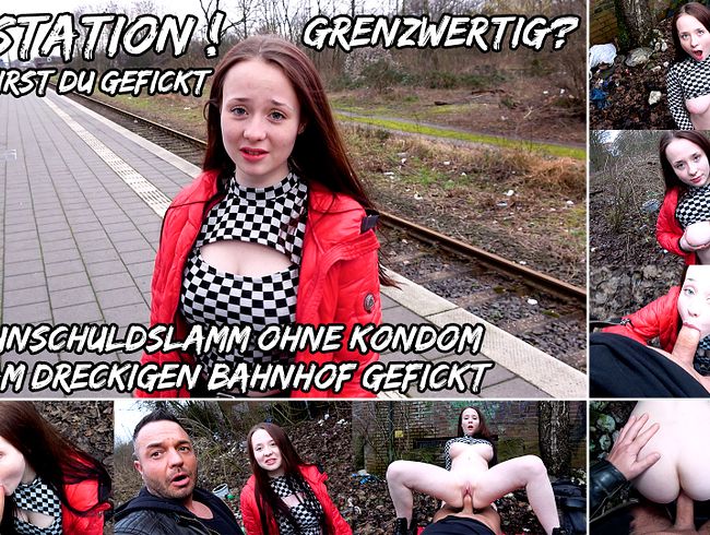 [Andy Star] Ging das zu weit? Unschuldiges Girl am dreckigen Bahnhof AO geknallt