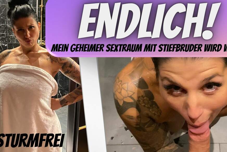 Endlich geht eine Sexfantasie mit meinem Stiefbruder in Erfüllung @ Kira-Kane