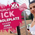 Öffentlicher Sex am Fußballplatz [Kira Kane]