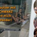 MonaMystery: Eigentlich wollte er nur die Fenster Putzen, aber sein Schwanz macht mich geil