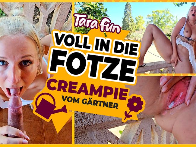 TARA-FUN @ Gärtner spritzt mir die Muschi voll