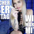 KiraGold - Typischer Loser Sonntag! Wichsmarathon mit CEI!