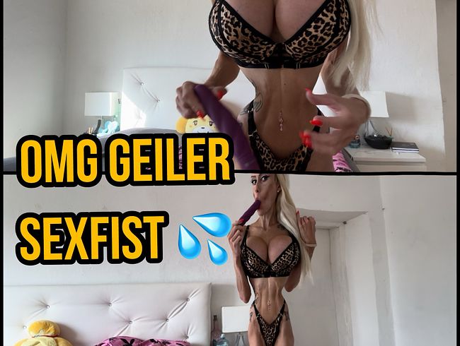 SexxyAngie - So hart wurde ich noch nie gefistet! Achtung extrem!