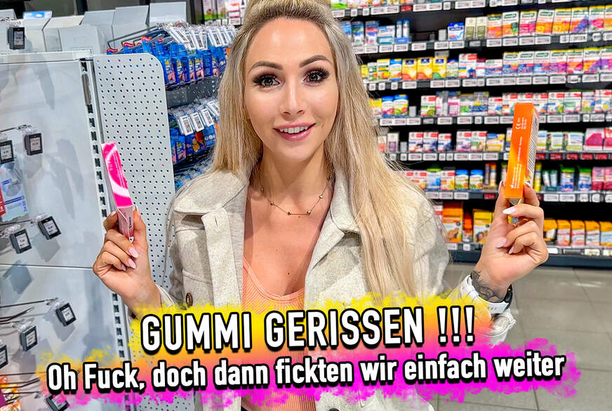 Das Gummi platzt... wir bumsen einfach weiter (Lisa Sophie)