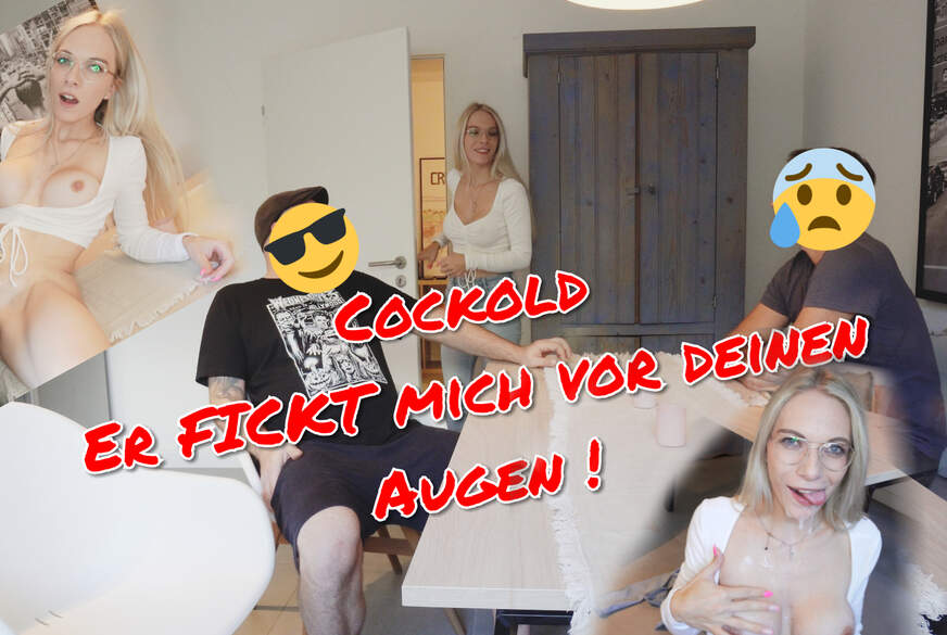 Hotwife VIVI-VALLENTINE fickt vor den Augen des Cuckis fremd