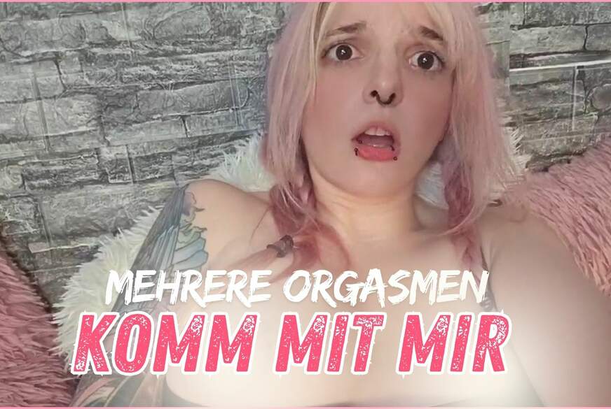 Multiple Orgasmen für EMMILEIN! Solofick eskaliert völlig