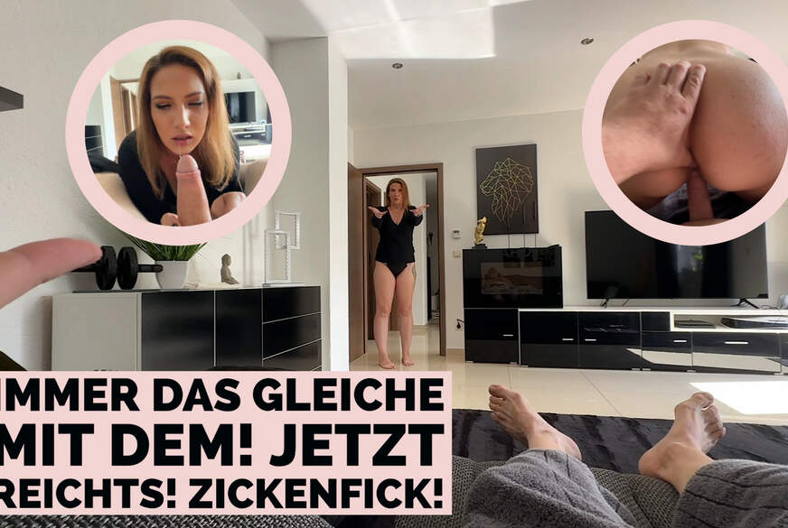 Zicke eskaliert & fickt ihn frech ab @ Julia-Winter