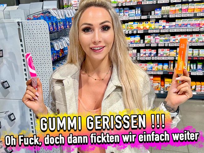 [Lisa Sophie] Einfach weiter ficken trotz gerissenem Gummi