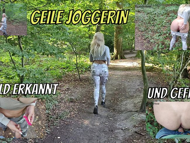 blondehexe - Beim Joggen von Fan erkannt & gefickt worden