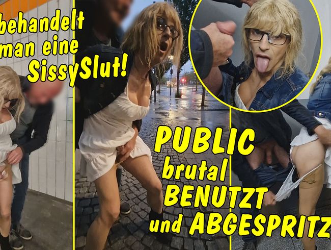 TV-Helena-Kimberly lässt sich mitten in der Stadt ficken & vollspritzen