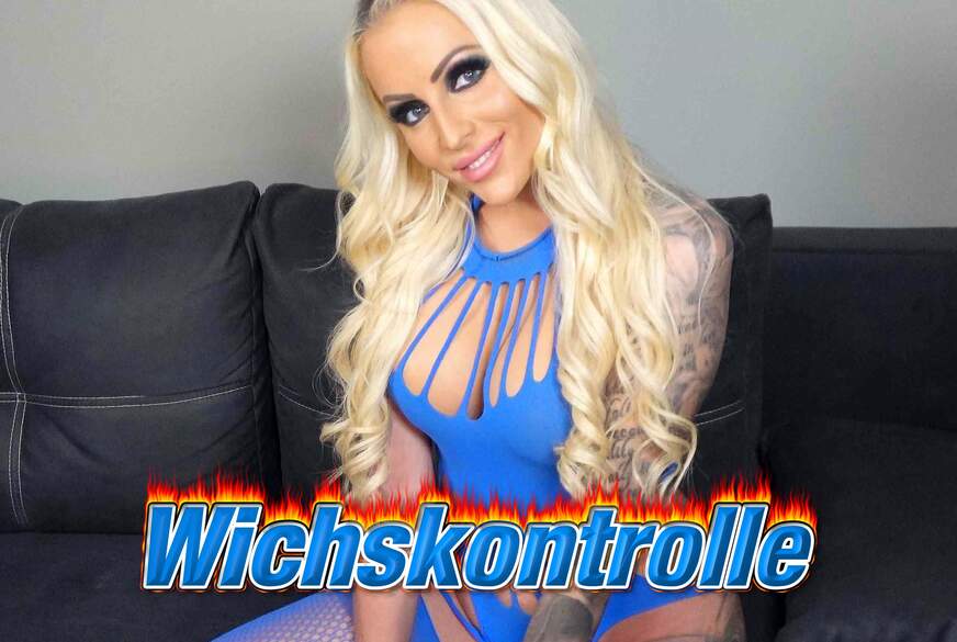 Wixxkontrolle mit der Blondine Tight-Tini