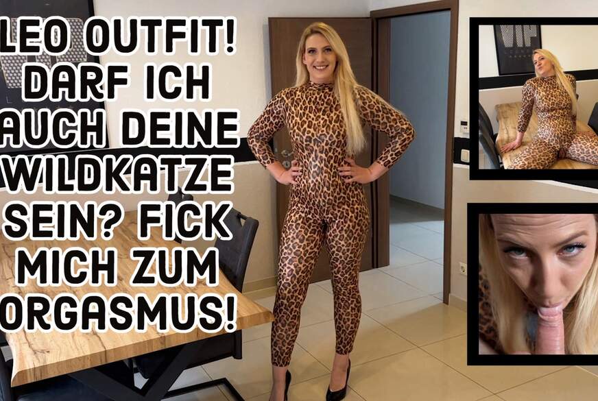 Lust auf eine Wildkatze? JULIA-WINTER verführt dich im Leo-Outfit