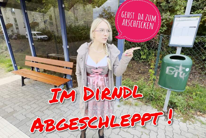 Dirndl Luder VIVI VALLENTINE lässt sich in den Arsch ficken