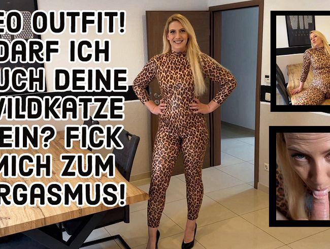 Julia-Winter im Leo Outfit! Lass mich deine Wildkatze sein