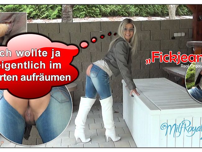 MILF-Royal: Könntest du mir in meiner "Fick mich" Jeans widerstehen?