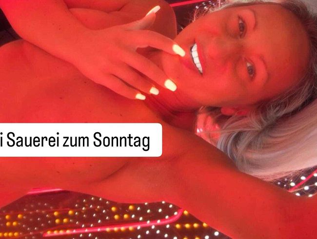 Zu frech? STUDENTIN-ANETA saut das Solarium ein