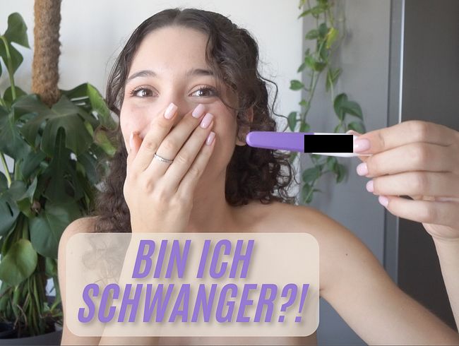 Schwangerschaftstest nach ungeplantem Creampie (Lina Lynn)