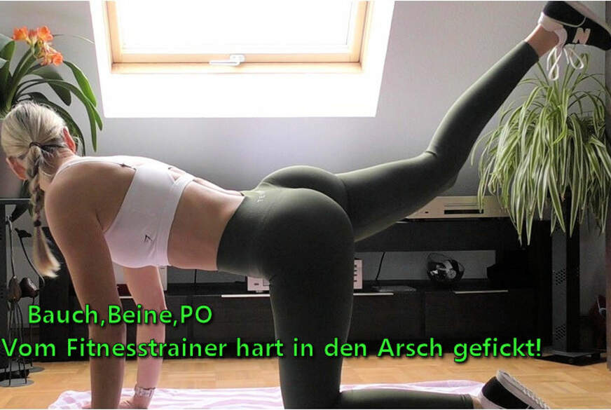 Fitnesstrainer nimmt sich einfach die Arschfotze von LISS LONG LEGS vor LissLonglegs