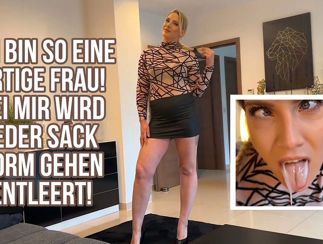 So gehört es sich! Ich melke jeden Schwanz @ Julia Winter