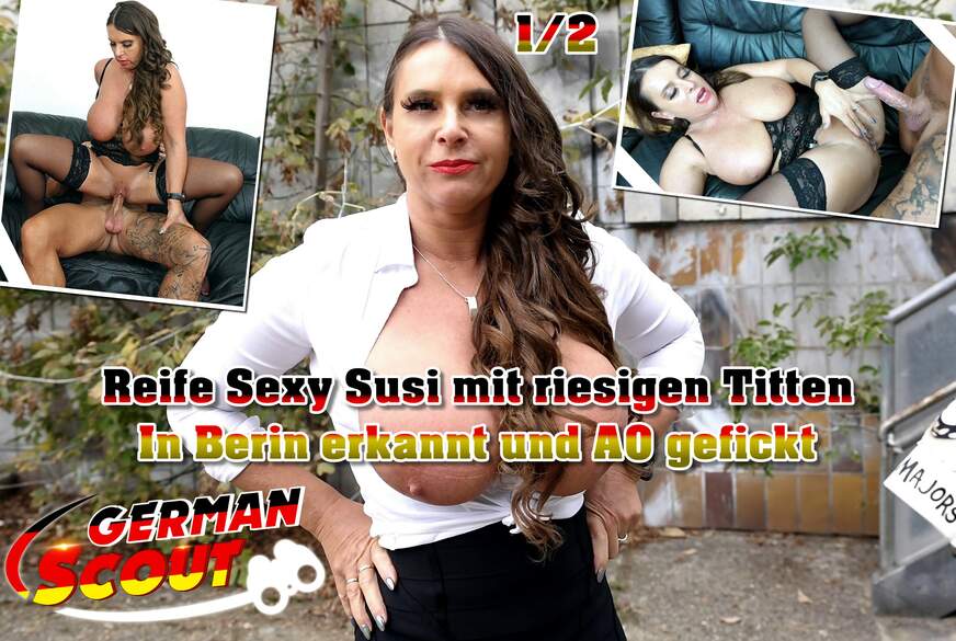 GERMAN SCOUT - Milf Sexy Susi zufällig getroffen und flachgelegt